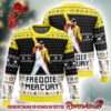 Jerry Garcia Playing Guitar Grateful Dead Pixel Style Ugly Christmas Sweater