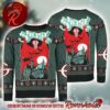 Ghost Band Papa Emeritus Chimera With Satanic Cross Logo Ugly Christmas Sweater