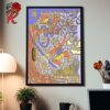 Goose Band Concert Poster In Stanford California At Frost Amphitheater On September 28 2024 Home Decor Poster Canvas