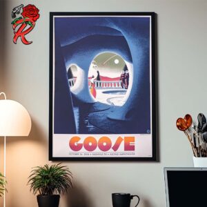 Goose Event Poster For Show In Nashville Tennessee At Ascend Amphitheater On October 24 2024 Home Decor Poster Canvas