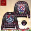 Grateful Dead Rock Band Santa Claus Ugly Christmas Sweater