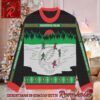 Grateful Dead Rock Band Santa Claus Ugly Christmas Sweater