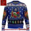 Grateful Dead The Very Best Of Skellington Green Ugly Christmas Sweater