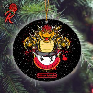 Ice Nine Kills The Silver Scream 9 Bit The Final Boss Bowser Super Mario Christmas Tree Decorations Ornament