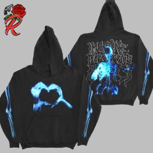 Imagine Dragons Loom World Tour 2024 Merch Bones Skelly Unisex Hoodie