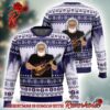 Freddie Mercury From Queen Band Signature Pose Ugly Christmas Sweater