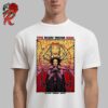 Johnny Blue Skies Concert Poster For Nashville Tennessee At Bridgestone Arena On October 25 2024 The Double Head Skeleton Art Unisex T-Shirt