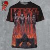 Kiss Hotter Than Hell Skulls Exclusive 2024 Kiss Halloween Collection Hoodie T-Shirt