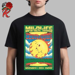 Levitation Poster For Show With Mildlife Arc De Soleil Indoor Creature In Austin Texas On November 1 2024 At Empire Unisex T-Shirt