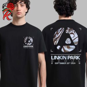 Linkin Park From Zero Tour 2024 Seoul South Korea Limited Edition Merch Tee At Inspire Arena On September 28 2024 Two Sides Unisex T-Shirt