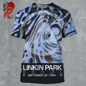 Linkin Park From Zero Tour 2024 Seoul South Korea Limited Edition Poster At Inspire Arena On September 28 2024 All Over Print Shirt