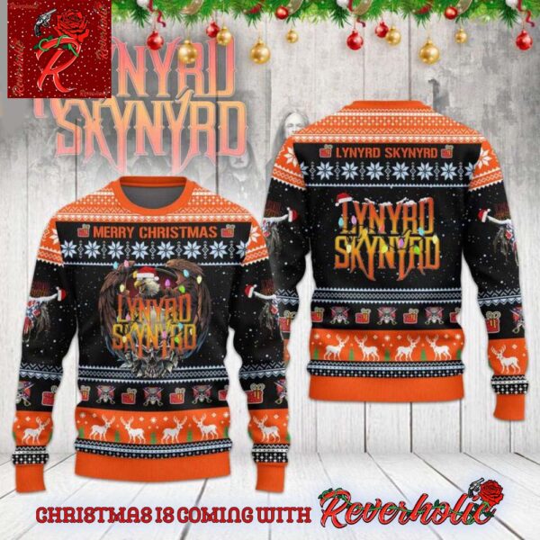 Lynyrd Skynyrd Merry Christmas Ugly Sweater