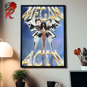 Megan Act II By Megan Thee Stallion Buterfly Album Cover Home Decor Poster Canvas