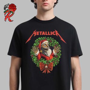 Metallica Creeping Claus Holiday Christmas 2024 Unisex T-Shirt