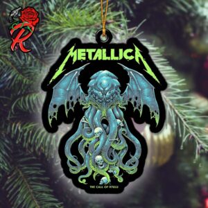 Metallica The Call Of Ktulu Christmas Tree Decorations Ornament