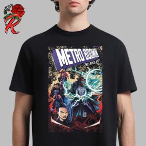 Metro Boomin The Rise Issue 2 Comic Cover Enter The Nightshade Trio Unisex T-Shirt