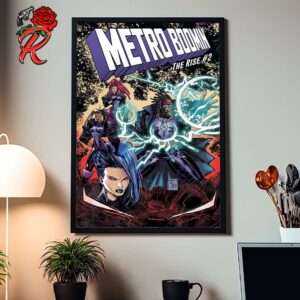 Metro Boomin The Rise Issue 2 Comic Cover Enter The Nightshade Trio Wall Decor Poster Canvas