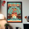 Weezer Voyage To The Blue Planet Concert Poster For Dallas Texas At American Airlines Arena On September 29 2024 Instrument Robot Artwork Home Decor Poster Canvas