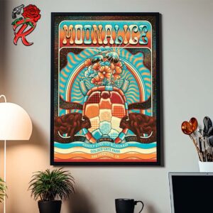 Moonalice This Weekend Poster At Hardly Strictly Bluegrass Festival 2024 In San Francisco California At Golden Gate Park On October 5 2024 Home Decor Poster Canvas