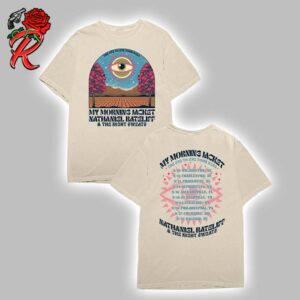 My Morning Jacket The Eye To Eye Tour 2024 With Nathaniel Rateliff And The Night Sweats Two Sides Unisex T-Shirt