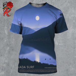 Nada Surf Moon Mirror Tour 2024 All Over Print Shirt