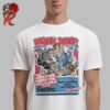 Neck Deep The Dumbstruck Dumbfuck North American Tour Poster For Las Vegas Nevada At Area 15 On October 18 2024 Unisex T-Shirt