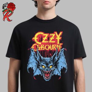 Ozzy Osborne Glowing Eyes Bat Unisex T-Shirt