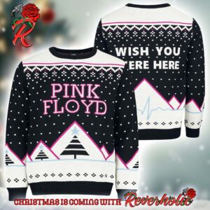 Pink Floyd Wish You Were Here 2024 Knitted Ugly Christmas Sweater Jumper