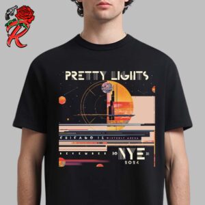 Pretty Lights New Year Eve Shows Poster In Chicago IL At Wintrust Arena On December 30 31 2024 Unisex T-Shirt