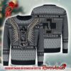 Ghost Band Papa Emeritus Chimera With Satanic Cross Logo Ugly Christmas Sweater