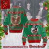 Ramones Music Band Logo Fan Gifts Ugly Christmas Sweater