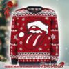 Rolling Stones Signature Big Lips Tongue Ugly Christmas Sweater