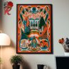 My Morning Jacket Poster For Show In Cleveland Ohio At Calvin Park Evans Amphitheatre On October 4 2024 Home Decor Poster Canvas