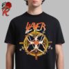 Slayer Crucifixion Wheel Tee Fall Collection 2024 Unisex T-Shirt