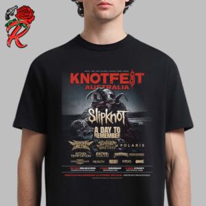 Slipknot Knotfest Australia 2025 Music Art And Culture Collide Down Under Unisex T-Shirt