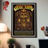 Sum 41 Tour Poster For Europe And UK Tour Of The Setting Sum 2024 Full Tour Dates Home Decor Poster Canvas