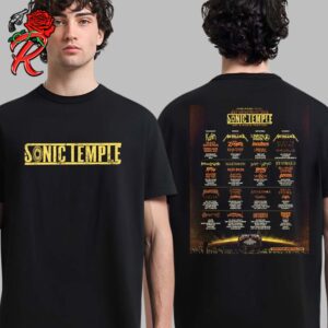 Sonic Temple Art And Music Festival 2025 In Columbus Ohio On May 8 To 11 2025 Full Lineup Two Sides Unisex T-Shirt