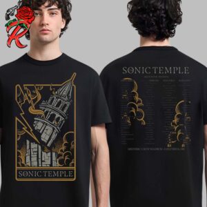 Sonic Temple Art And Music Festival Shatter Tee Merch Two Sides Unisex T-Shirt