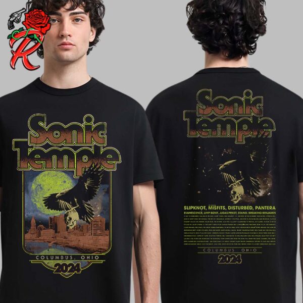 Sonic Temple Festival 2024 Columbus Ohio Primal Tee Two Sides Unisex T-Shirt