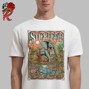 Stick Figure at Reggae Rise Up Las Vegas Poster On October 4 2024 Unisex T-Shirt