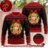 Taylor Swift Merry Swiftmas Taylor Photo Knitted Ugly Christmas Sweater