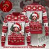 Taylor Swift Santa Hug A Cat Ho Ho Ho Vintage Ugly Christmas Sweater 2024