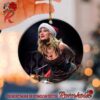 Taylor Swift Red Album In The Red Taylor Version Of The Holidays Christmas Ceramic Ornament