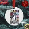 Taylor Swift The Eras Tour 2024 Dancing Through The Holiday Like You Are On Christmas Tree Decorations Ceramic Ornament