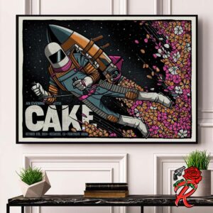 The Band Cake Concert Poster In Oceanside CA At Frontwave Arenas Grand Opening On October 5th 2024 Home Decor Poster Canvas