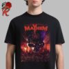 The Mayhem Fest 2024 Official Poster In San Bernardino California At Glen Helen Amphitheater On October 12th 2024 The Twilight Of The Gods Unisex T-Shirt