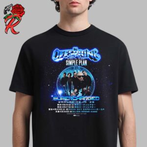 The Offspring Supercharged Worldwide In 25 Head To Japan On April 2025 Classic T-Shirt