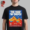 The War On Drugs Poster For Hollywood Bowl California On October 7 2024 Unisex T-Shirt