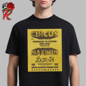 Travis Scott Circus Maximus Tour 2024 In Auckland New Zealand On October 30 2024 Unisex T-Shirt