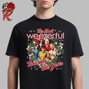 Weezer The Most Weezerful Time Of The Year Holiday Gift Christmas Unisex T-Shirt